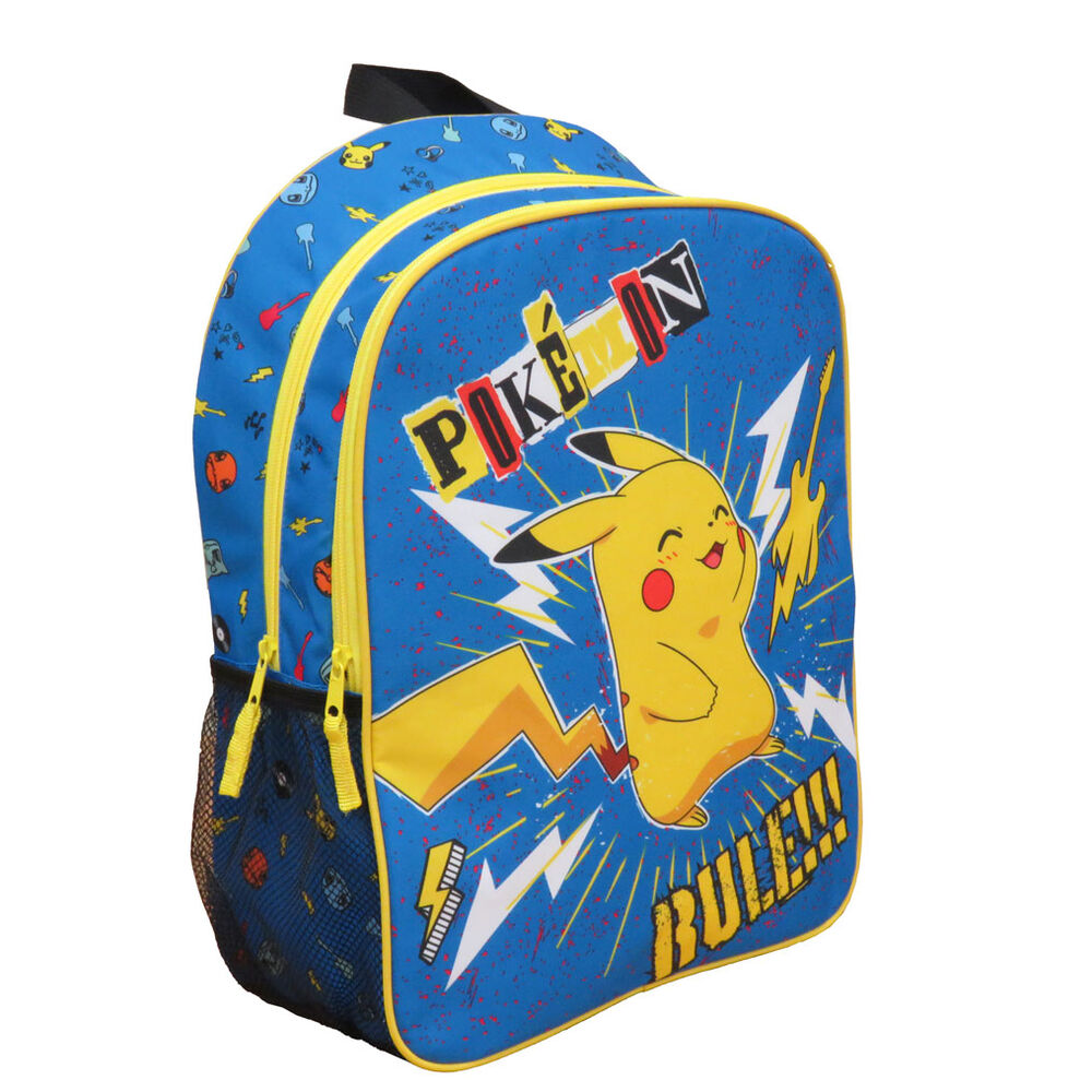 pikachu pokemon backpack 41cm adaptable