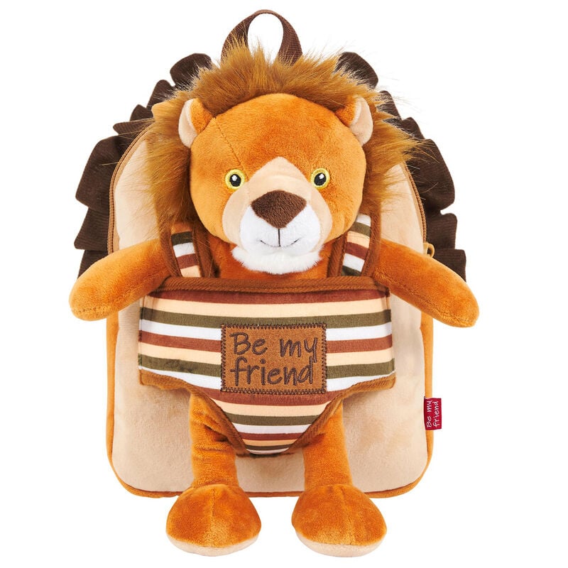 Plecak dwustronny + pluszowy Lenny Lion 25cm
