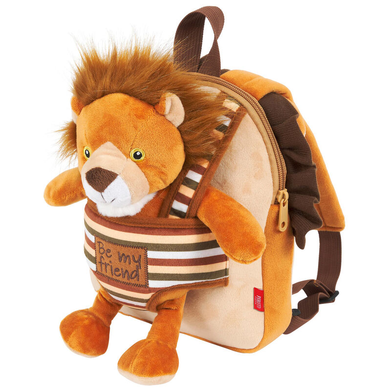 Plecak dwustronny + pluszowy Lenny Lion 25cm