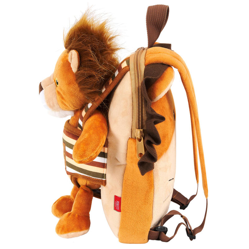 Plecak dwustronny + pluszowy Lenny Lion 25cm