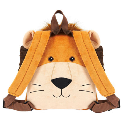 Plecak dwustronny + pluszowy Lenny Lion 25cm