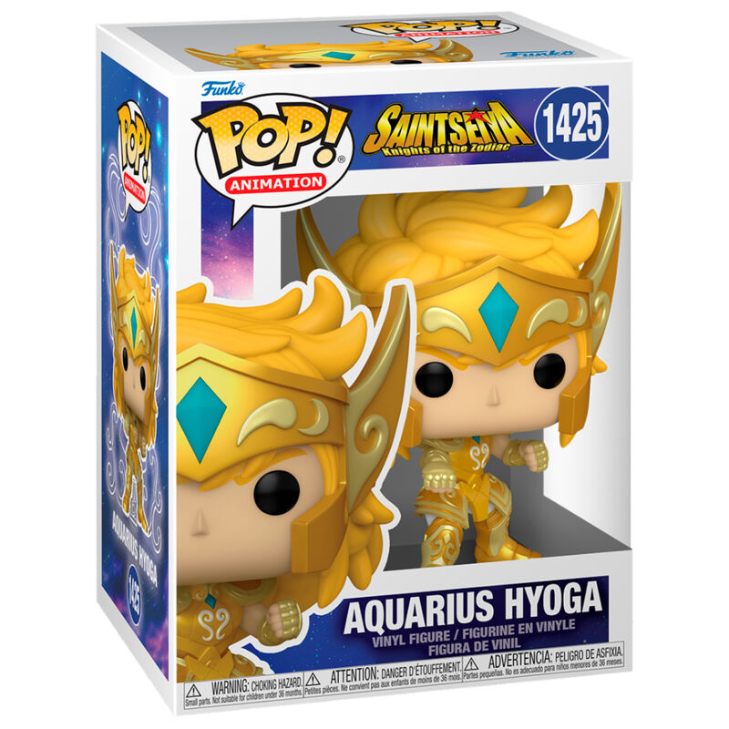 Saint Seiya Knights of the Zodiac Aquarius Hyoga POP Figure