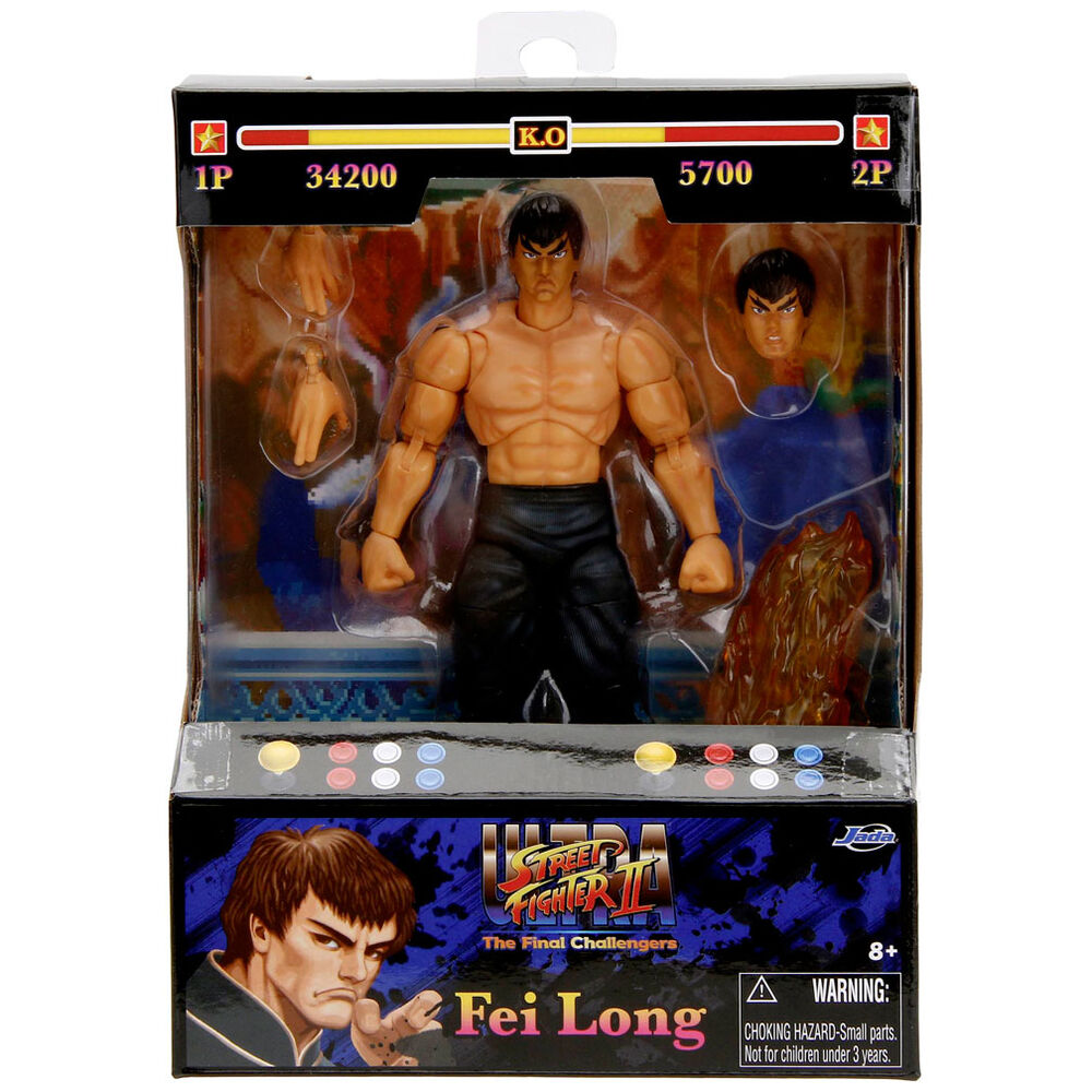 fei long street fighter ii figure 15cm