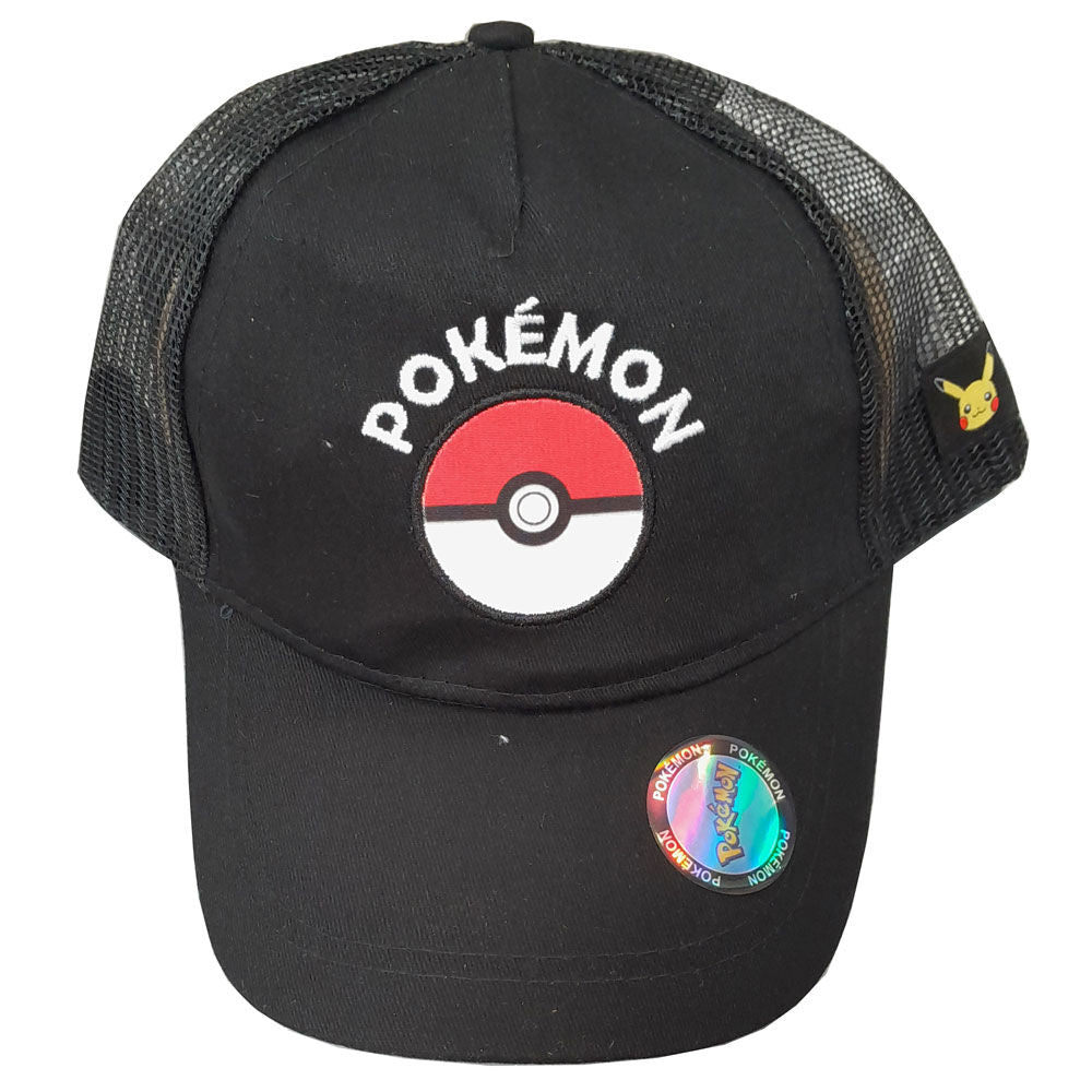 adult pokemon pokeball cap