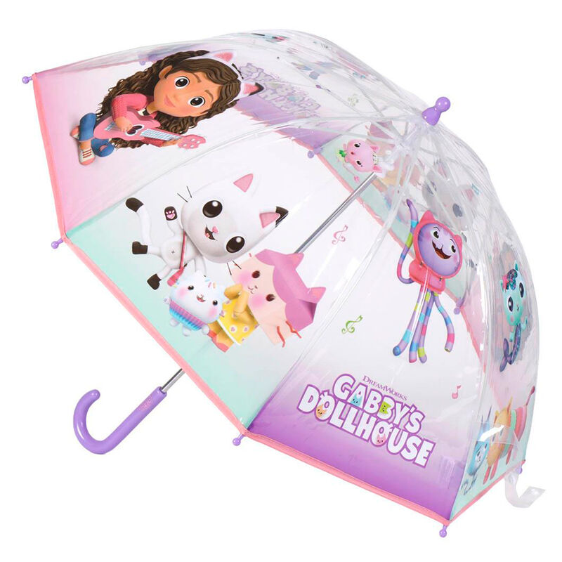 gabby's dollhouse bubble manual umbrella 45cm