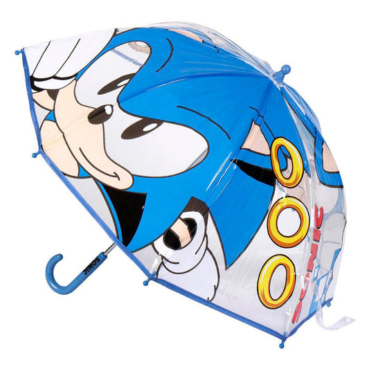 sonic the hedgehog bubble manual umbrella 45cm