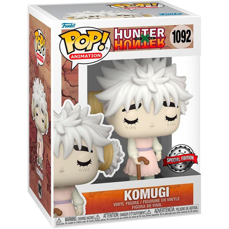 hunter x hunter komugi exclusive pop figure