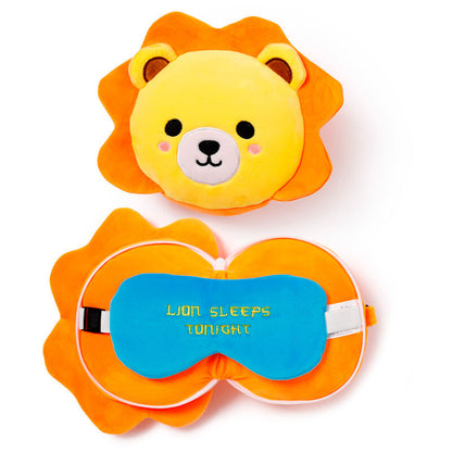 leon adoramals relaxeazzz travel pillow eye mask