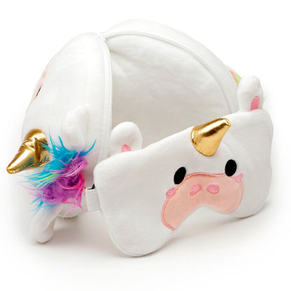 Coussin de voyage licorne masque pour les yeux Relaxeazzz