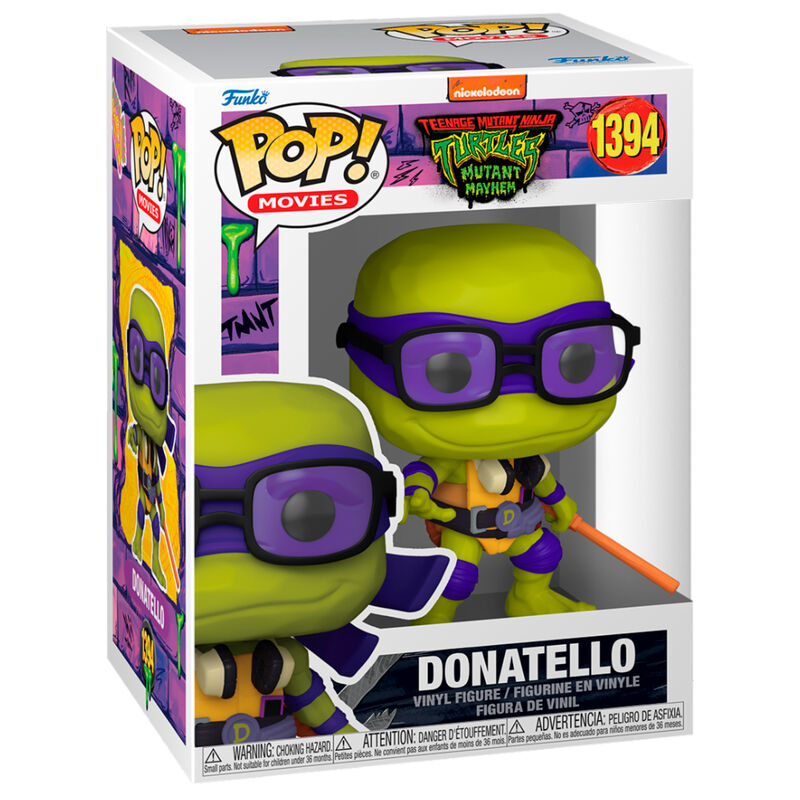 pop figure teenage mutant ninja turtles donatello
