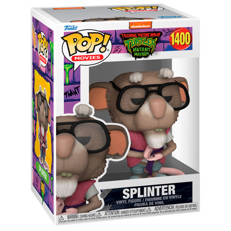 pop figure teenage mutant ninja turtles splinter