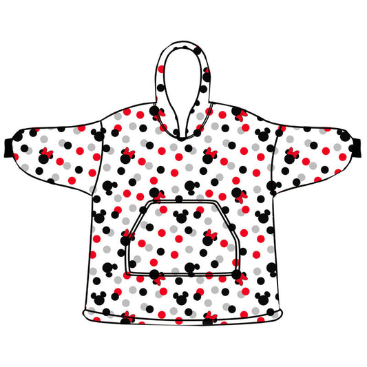 minnie mouse oversized coral sweatshirt for adults