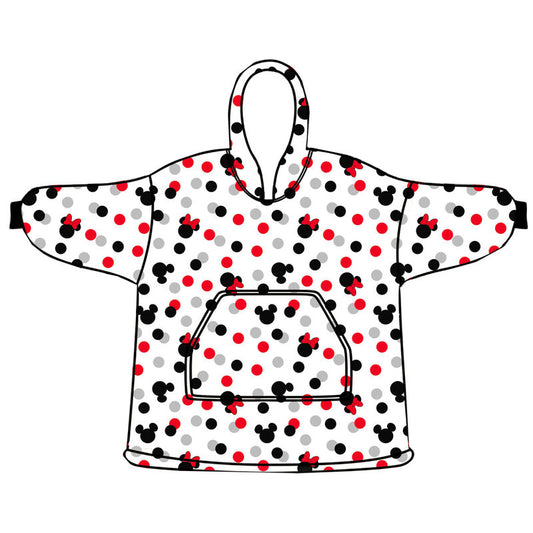 minnie mouse oversized coral sweatshirt for children