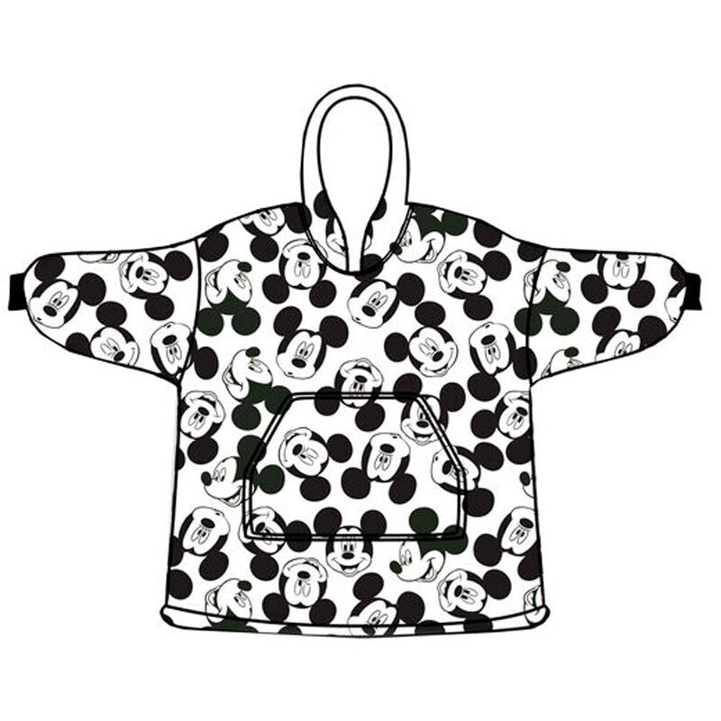 oversized mickey mouse disney coral children's sweatshirt