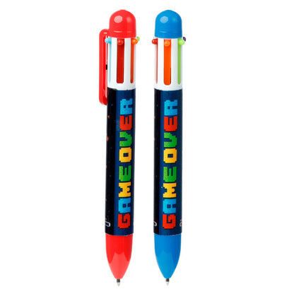 Stylo multicolore Game Over