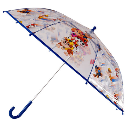 paw patrol transparent manual umbrella 48cm