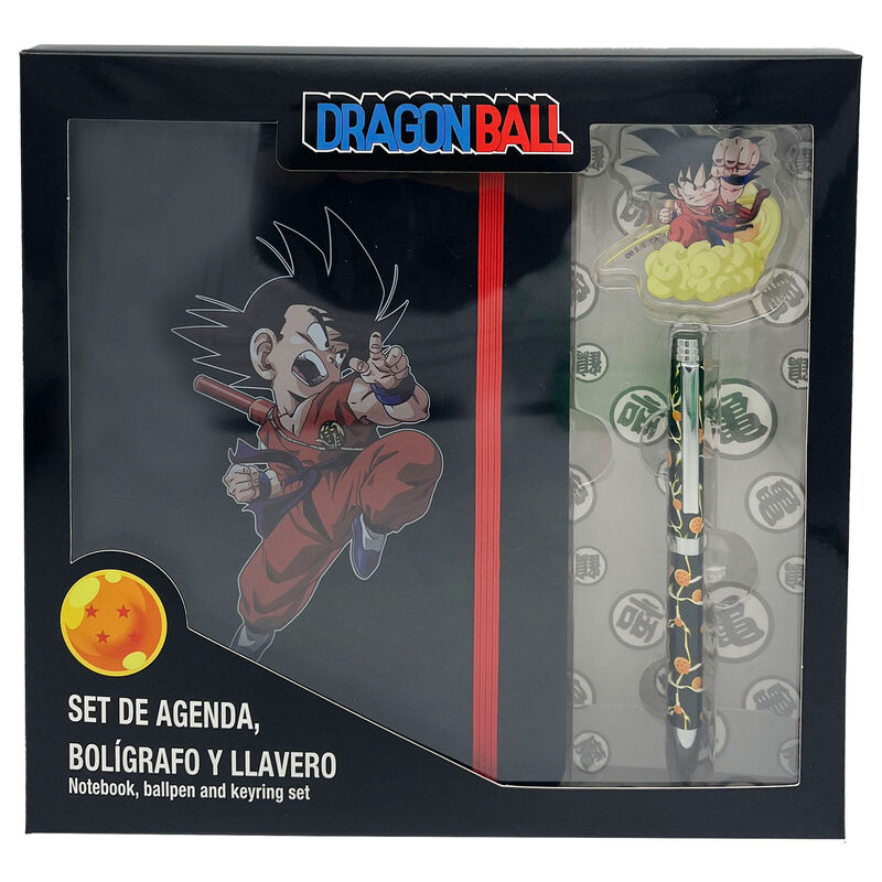 dragon ball diary  pen  keychain set
