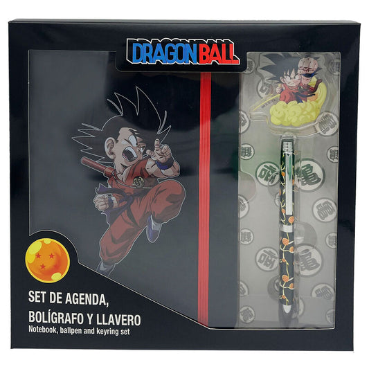 dragon ball diary  pen  keychain set