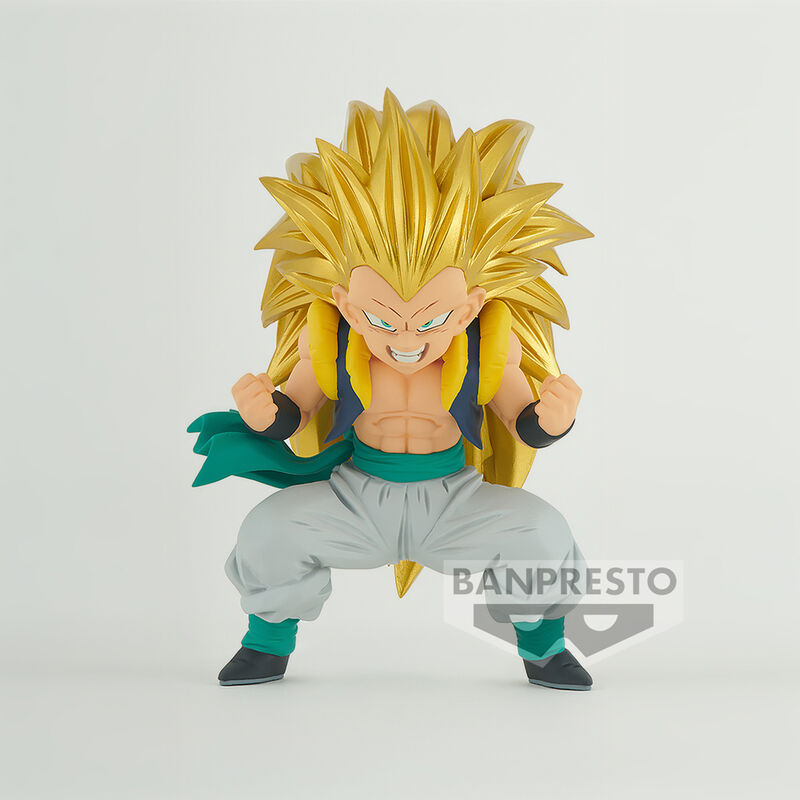 Action figure Gotenks Special XVI Sangue dei Saiyan di Dragon Ball Z 9 cm