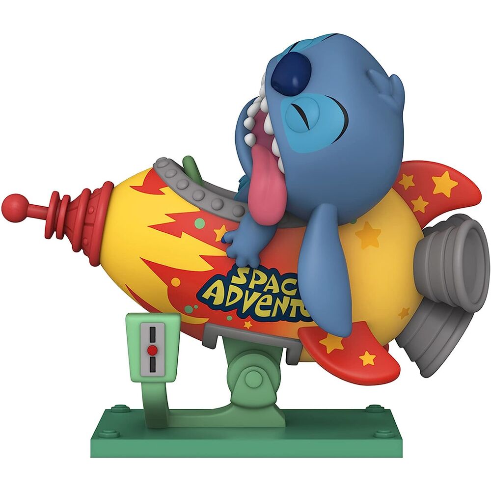figure pop rides super deluxe disney lilo and stitch  stitch in rocket