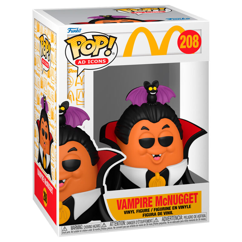 mcdonalds nugget buddies vamp pop figure