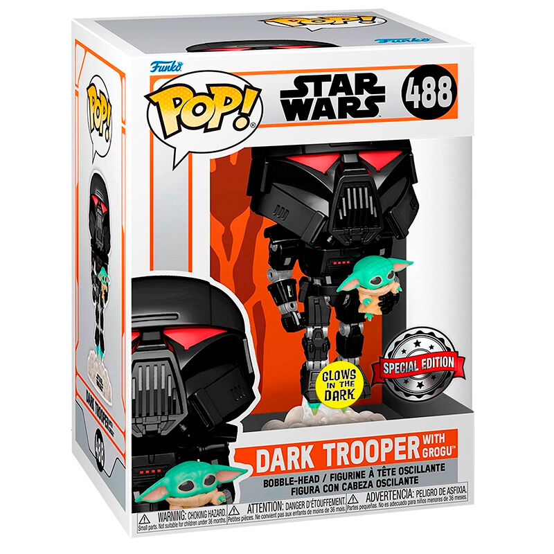 star wars dark trooper exclusive pop figure