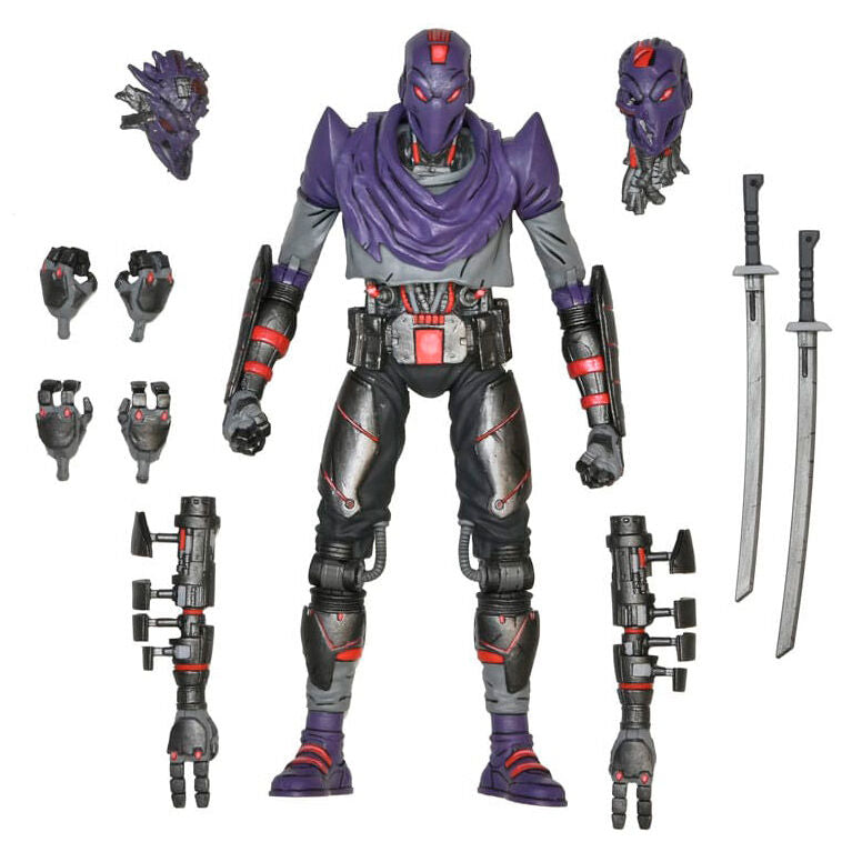 ultimate foot bot figure the last ronin teenage mutant ninja turtles 18cm