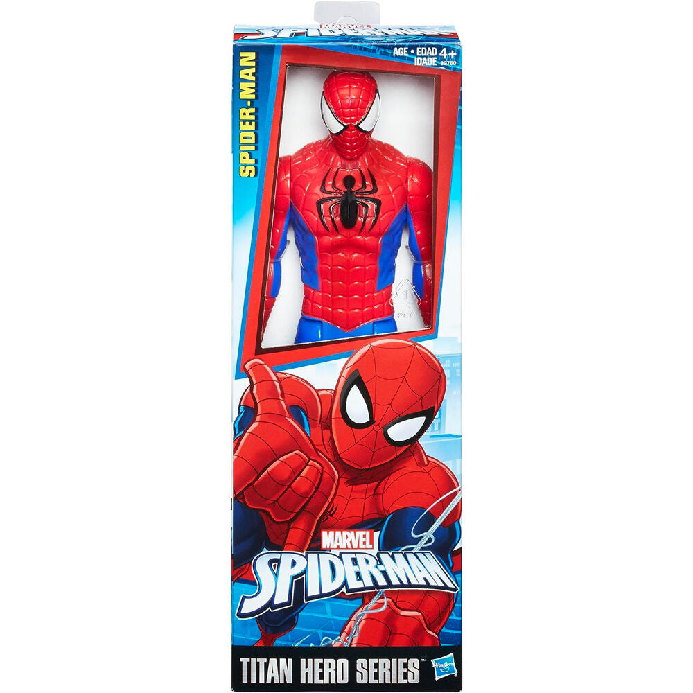 figure spiderman titan hero spiderman marvel 30cm