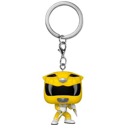 Porte clés Pocket POP Power Rangers Ranger Jaune 30e anniversaire