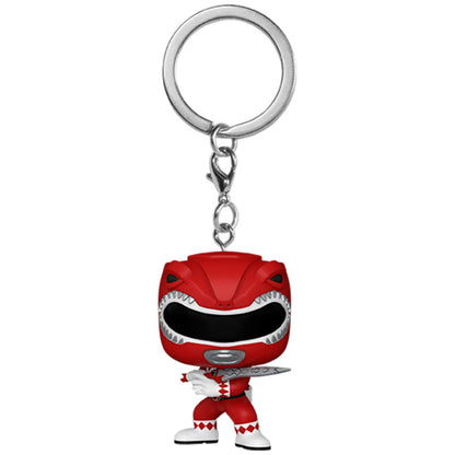 Porte clés Pocket POP Power Rangers Ranger Rouge 30e anniversaire