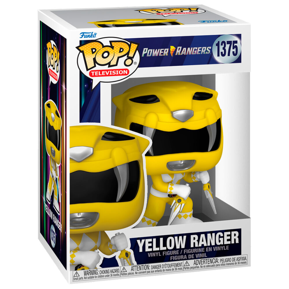 pop figure power rangers 30th anniversary yellow ranger