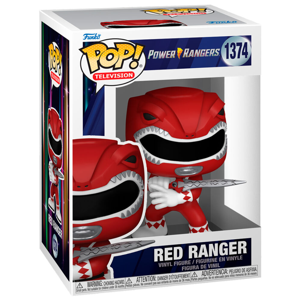 pop figure power rangers 30th anniversary red ranger