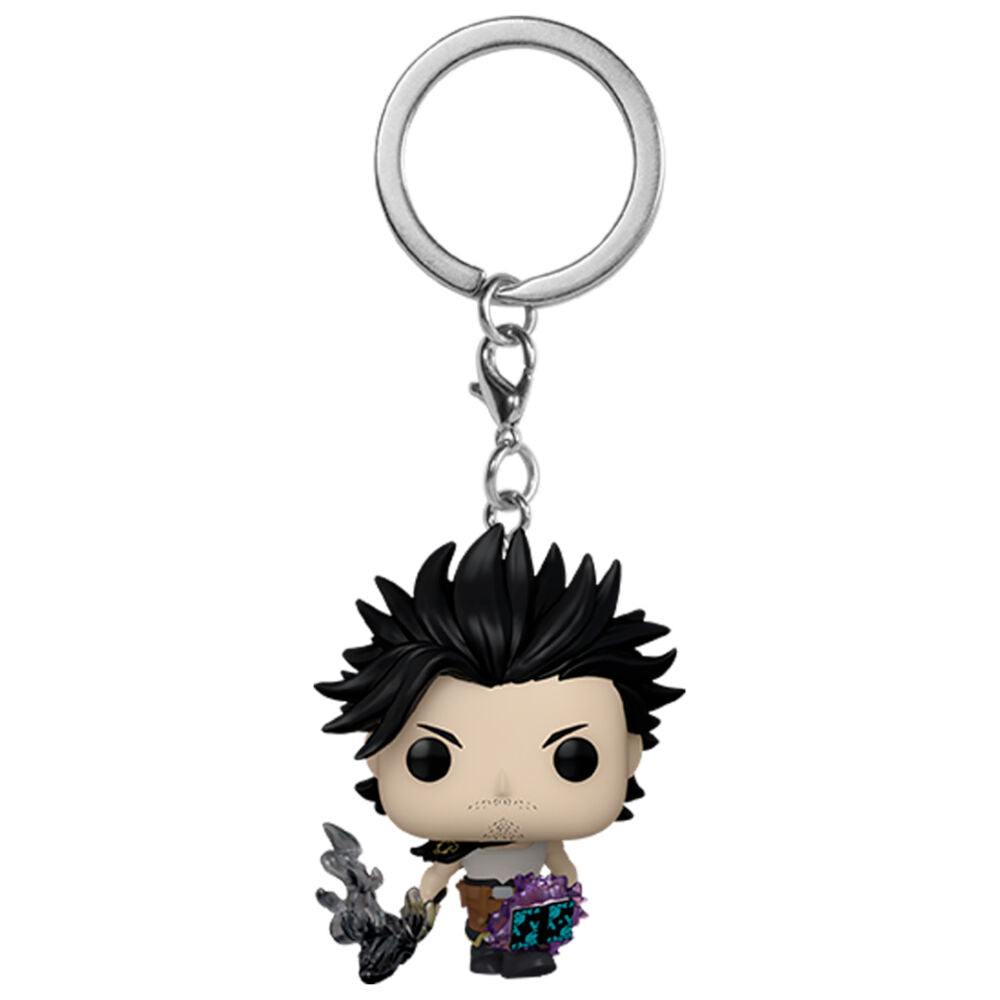 pocket pop black clover yami keychain