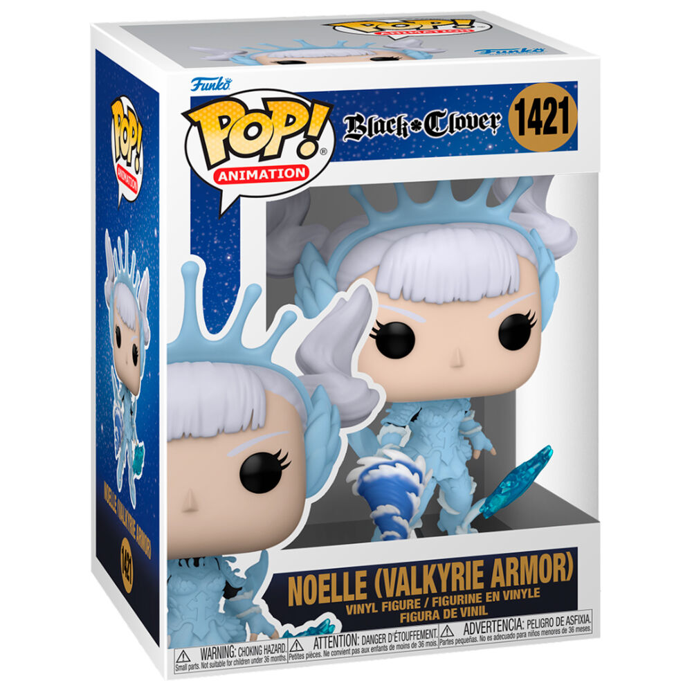black clover noelle valkyrie armor pop figure