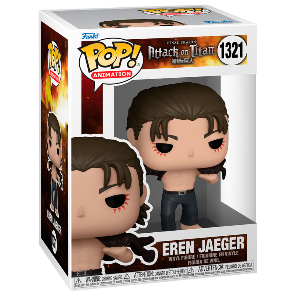 pop figure attack on titan eren jeager