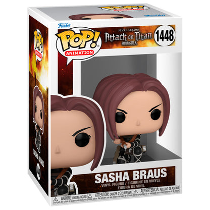 Statuetta POP di Sasha Braus da L'attacco dei giganti