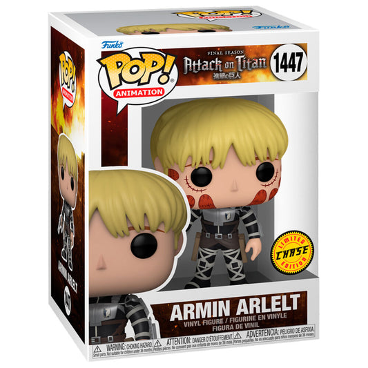 pop figure attack on titan armin arlelt chase