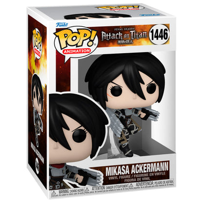 pop figure attack on titan mikasa ackermann