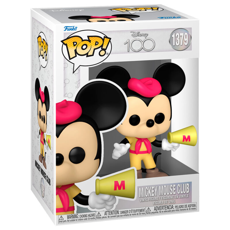 disney 100th anniversary mickey mouse club pop figure