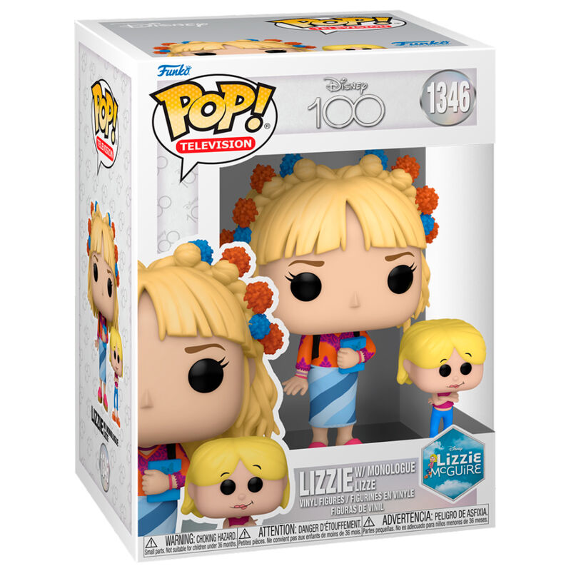 disney 100th anniversary lizzie mcguire pop figure