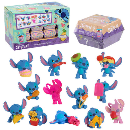 Stitch Burger Disney Figur 5cm Sortiert