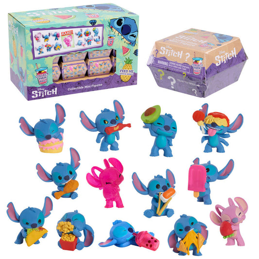 Figurine Stitch Burger Disney 5 cm assortie