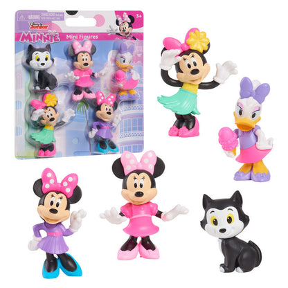 minnie mouse disney figures blister pack