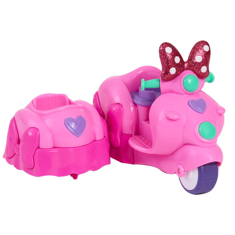 Assortimento di veicoli e personaggi di Minnie Mouse della Disney