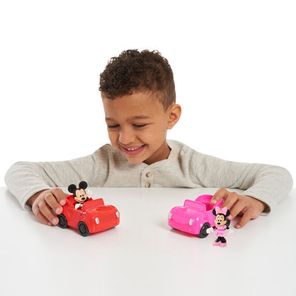 Miniaturas de carros do Mickey e da Minnie da Disney (Sortidas)