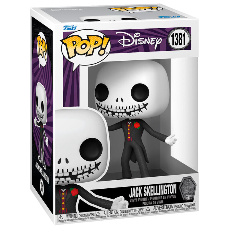 Disney POP  Nightmare Before Christmas 30th Anniversary Jack Skellington Figure