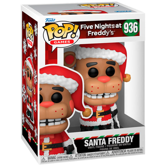 POP Figure Five Nights at Freddy's Holiday Santa Freddy