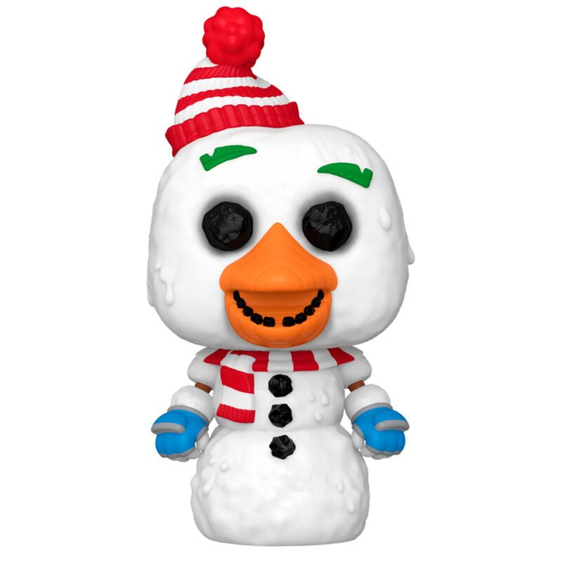 pop figure five nights at freddys holiday snow chica