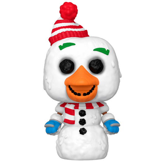 pop figure five nights at freddys holiday snow chica