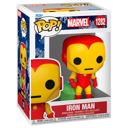 Figura POP de Iron Man de Marvel para Navidad